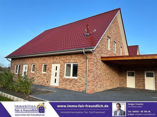 4 FF 056_Frontansicht - Doppelhaushälfte mit 110,00 m² in Neukamperfehn zum Kaufen