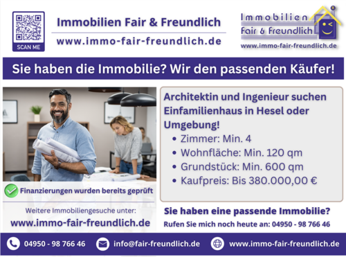 Bildschirm­foto 2023-10-05 um 13.04.42 - Architektin und Ingenieur suchen Einfamilienhaus in Hesel oder näherer Umgebung!