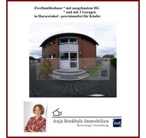 Zweifamilienhaus mit ausgebautem DG und mit 3 Garagen in Harsewinkel, provisionsfrei für Käufer