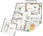 Grundriss EG - Einfamilienhaus mit 215,00 m² in Germering zum Kaufen