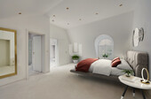 Visualisierung_Schlafen - 4 Zimmer Einfamilienhaus zum Kaufen in Germering