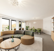 Für den Käufer provisionsfrei - Moderne Penthousewohnung mit sonniger Terrasse zentral in Gröbenzell