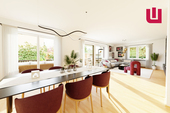 Wohnzimmer Visualisierung - Für den Käufer provisionsfrei! - Traumhaftes Einfamilienhaus in exzellenter Lage von Gröbenzell!