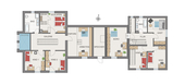 Grundriss OG (Gesamtansicht) - Zweifamilienhaus mit 301,00 m² in Maisach zum Kaufen