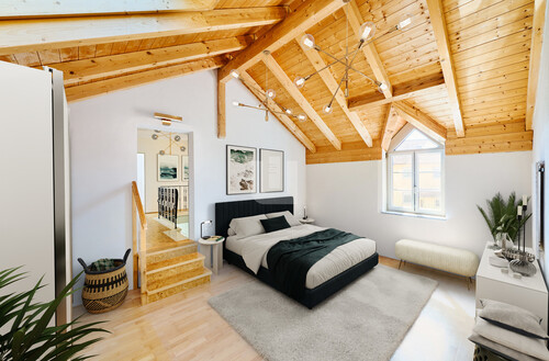 Visualisierung Schlafzimmer - Einfamilienhaus mit 135,00 m² in Maisach zum Kaufen