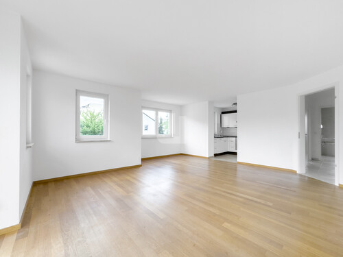 Wohnzimmer - Etagenwohnung mit 74,00 m² in Olching zum Kaufen