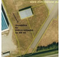 Nähe Schrobenhausen Grundst. für DHH -Fläche 450 m² Anbau an bereits bewohntes DH geplant kurzfr. Bebauung möglich, da ortsüblich erschlossen! - Waidhofen