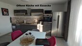 Offene Küche mit Essecke - Etagenwohnung mit 87,00 m² in Schwandorf zum Kaufen
