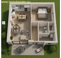 Exkl. Wohnjuwel mit Garten & Terrasse Beste Preis- Leistung 2-Zi-Whg. mit 81 m2-WfL trotz Luxusausst. nur 3.500 EUR je m² WFL- Provisionsfrei! - Waidhaus