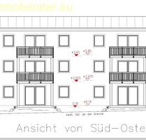 Neubau und Erstbezug-projektiert 4-ZI-EG-Whg. WFL ca. 104,00 mit Terrasse und eigenem Gartenaneil Bezugstermin Frühjahr 2026. - Speichersdorf