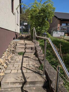 Treppe zum Hauseingang - 