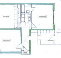 Schöne 2-Zi-WE mit Wohnküche im Stadtzentrum von Tettnang