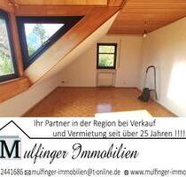 2 Zi. Whg. im 1. OG mit Dachterrasse, Stellplatz und Gartenmitbenutzung - Röttenbach