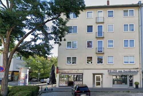 Frontansicht - 29 Zimmer Mehrfamilienhaus, Wohnhaus zum Kaufen in Frankfurt am Main
