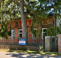 HORN IMMOBILIEN ++ denkmalgeschütztes Fachwerkhaus in Bergholz bei Löcknitz