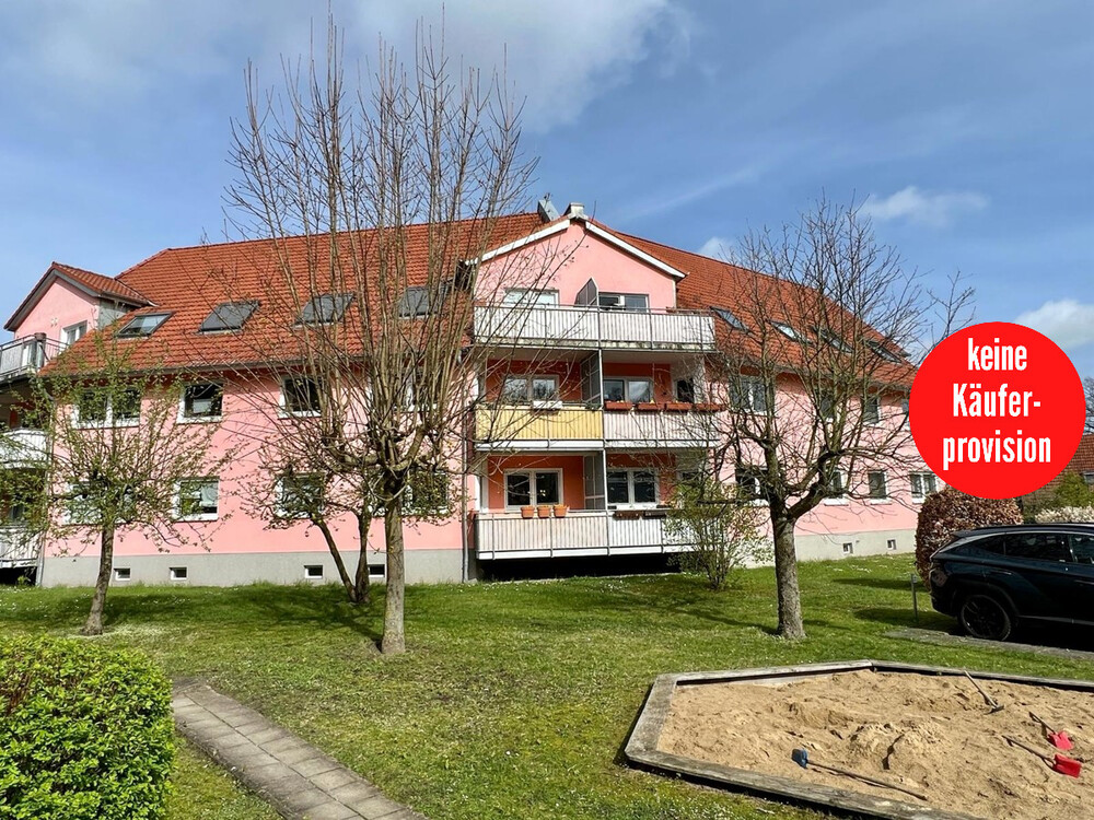 HORN IMMOBILIEN++ Neubrandenburg, 4-Raum Eigentumswohnung mit Carport, Einbauküche und Balkon -nicht vermietet-