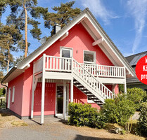 HORN IMMOBILIEN ++ Röbel an der Müritz Ferienhaus mit 2 Wohnungen, 2x Kamin und 2x Sauna + Einbauk. - Röbel/Müritz