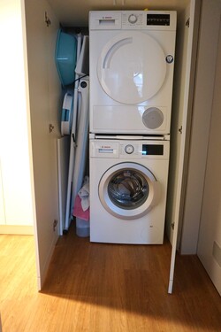 Waschmaschine im Einbauschrank - 