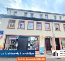 Vollvermietetes Wohn- und Geschäftshaus, mit Hinterhaus zur Eigennutzung! - Penig