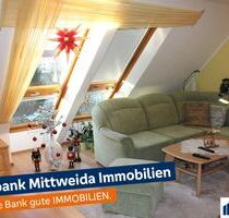 Gemütliche 3-Zimmer Dachgeschoss-Wohnung in ruhiger grüner Umgebung - Mittweida