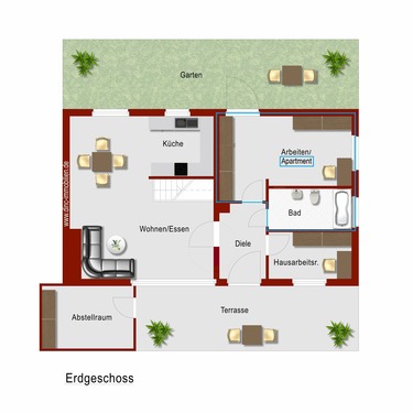 Erdgeschoss I Apartment - 