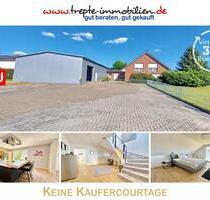 Der perfekte Ort zum Wohnen und Arbeiten: Wohn-Geschäftshaus mit Halle und großem Grundstück - Henstedt-Ulzburg