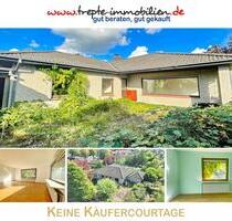 Winkelwalmdachbungalow im Dornröschenschlaf sucht Familie zum Wachküssen * Schatz im Garten inkl. * - Bad Bramstedt