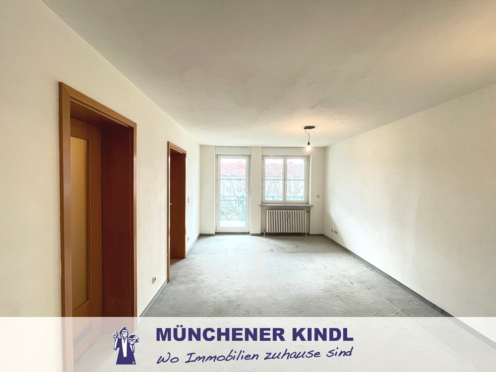 Charmante 1,5 Zimmer Wohnung mit Südbalkon in ruhiger Lage - München
