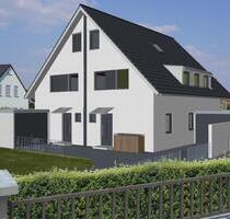 Baugrundstück für Doppelhaushälfte mit Planung und Baugenehmigung. - Nürnberg 10809564000