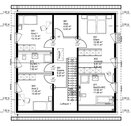Grundriss Dachgeschoss frei planbar ohne Mehrkosten. - Einfamilienhaus mit 181,79 m² in Mulda/ Sachsen zum Kaufen