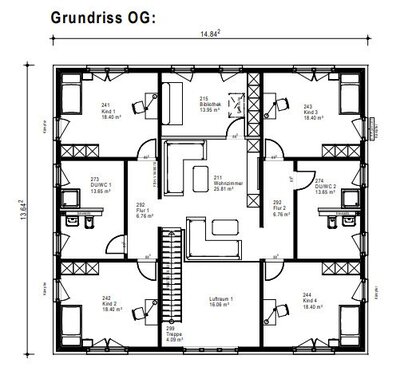 connect og - Einfamilienhaus mit 331,89 m² in Allmosen zum Kaufen