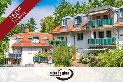 NEU SANIERT – KOMPLETT NEUES BAD MIT WANNE & FENSTER – NEUER BODENBELAG – GROSSE SONNENTERRASSE - Moritzburg Radebeul