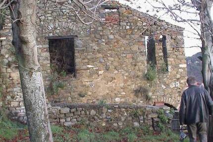 Antikes Haus in Rekonstruktion mit Meer- Panoramablick - Bajardo IM