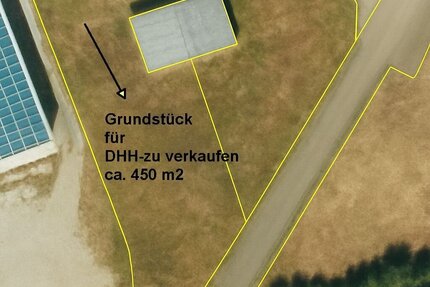 Nähe Schrobenhausen Baugrund für DHH-zu verk. Fläche ca. 450 m² Anbau an bestehendes DH ortsüblich erschlossen! - Waidhofen