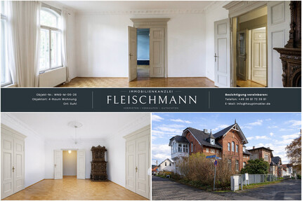 Familienfreundliche 4-Zimmer-Wohnung mit Altbaucharme, Garten & Homeoffice-Option - Suhl