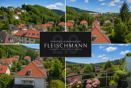 Wohnen über den Dächern der Stadt – zentral, ruhig und mit Weitblick - Suhl