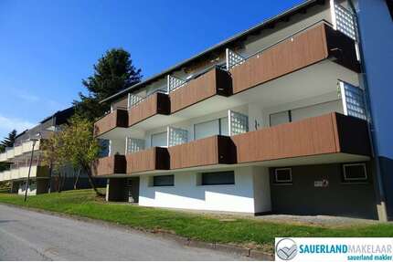 Ruhig gelegene 3-Zimmer-Wohnung mit Schwimmbad in Usseln - Willingen-Usseln