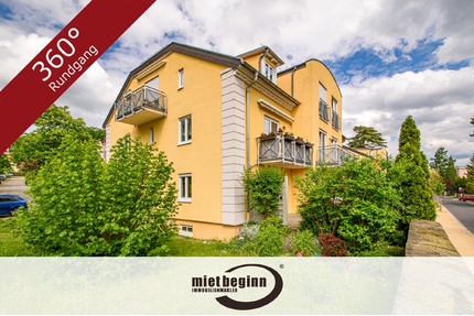 NEU MODERNISIERT – TERRASSE – GARTENANTEIL – DUSCHBAD MIT FENSTER – PKW-STELLPLATZ - Radebeul