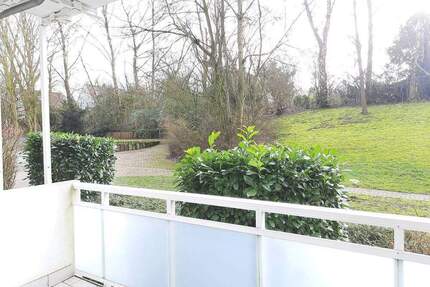 Seniorenfreundliche Erdgeschosswohnung mit Südbalkon am Ende einer Sackgasse von Recklinghausen-Ost!