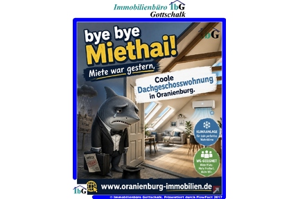 # Dachgeschoßwohnung in Oranienburg zur Eigennutzung oder Neuvermietung 3 Zimmer #