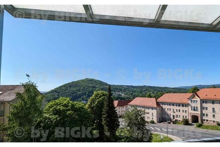 BIGKs - Suhl-Leninring: FREIE AUSSICHT - 3 Raum Wohnung Suhl,sep.Küche,Dusch-Wannenbad, Balkon (-;)