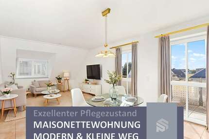 Ruhig gelegen in kleiner Wohnanlage | Helle, top gepflegte Maisonette-Wohnung - Karlsfeld