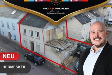 ++ 54411 HERMESKEIL REIHENENDHAUS HANDWERKERHAUS CA. 100QM RENOVIERUNGSBEDÜRFTIG ++