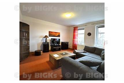 BIGKs - Halle - Ammendorf - Möblierte 2 Raumwohnung,Wohnküche,Bad mit Wanne und Dusche (-;)