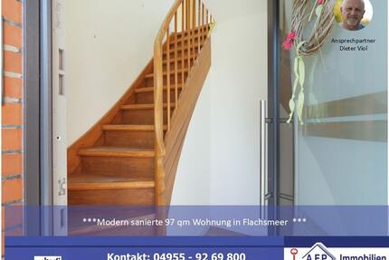 ***Moderne 97 m² Wohnung in Westoverledingen*** ***frisch renoviert***