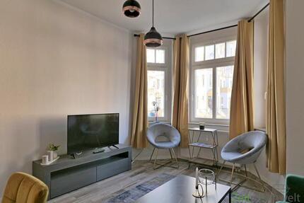 (EF1008_M) Chemnitz: Kaßberg, schönes möbliertes Apartment in einer sanierten Stadtvilla, WLAN inklusive