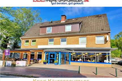 Wohn- und Geschäftshaus mit 2 Wohneinheiten und großer Gewerbefläche in TOP-Lage - Hohenlockstedt