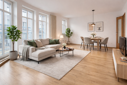 Helle 2-Zimmer-Wohnung mit französischem Balkon und Aufzug nahe Weißer See - Berlin