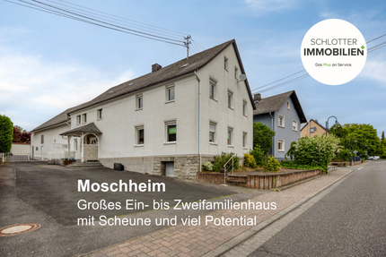Großes Wohnhaus mit vielfältigem Nutzungspotential - Moschheim