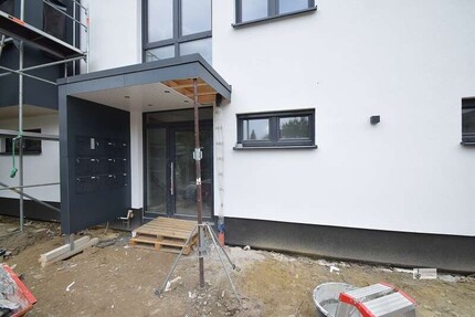Hoch moderne EG Wohnung Neubau zum 1. Juli 2026 + Rollläden + Stellplatz ohne Küche mit Gartenteil - Weyhe Leeste